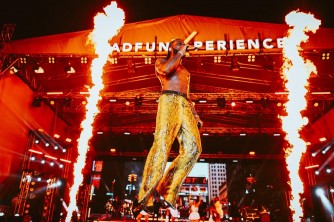 Burna Boy yakoze igitaramo cy'akataraboneka muri Kenya