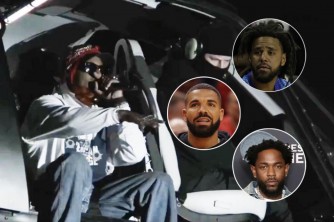 A$AP Rocky yatangaje uruhande ahagazemo mu ntambara ya Kendrick Lamar na Drake