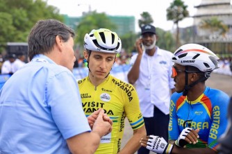 Fabien Doubey wegukanye Tour du Rwanda 2025 yaciwe amande azira guhagarika agace k'umunsi wa nyuma 