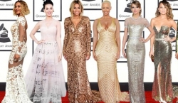 MU MAFOTO: Dore uko ibirori byo gutanga ibihembo bya Grammy Awards byagenze